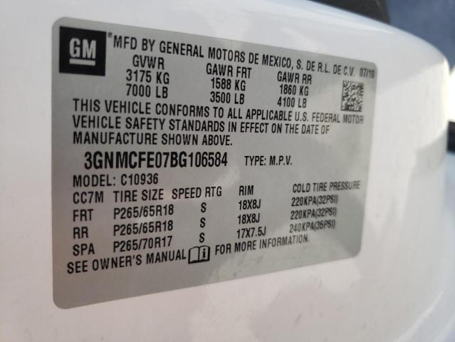 Photo 11 VIN: 3GNMCFE07BG106584 - CHEVROLET AVALANCHE 