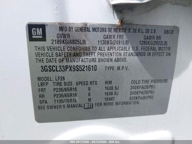 Photo 8 VIN: 3GSCL33PX9S521610 - SATURN VUE 