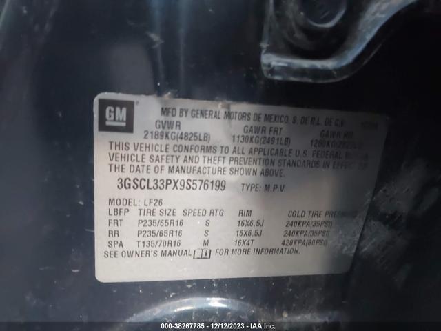 Photo 8 VIN: 3GSCL33PX9S576199 - SATURN VUE 