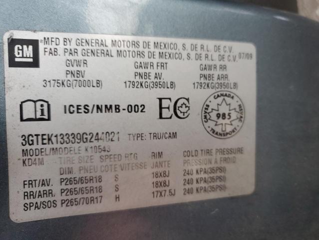 Photo 12 VIN: 3GTEK13339G244021 - GMC SIERRA K15 