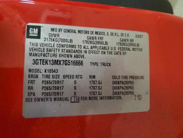 Photo 11 VIN: 3GTEK13MX7G516666 - GMC SIERRA 