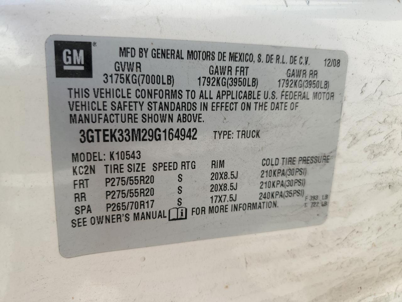 Photo 11 VIN: 3GTEK33M29G164942 - GMC SIERRA 