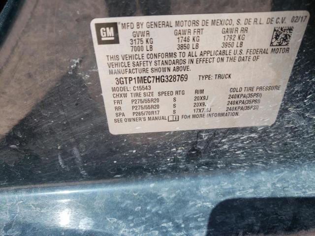 Photo 11 VIN: 3GTP1MEC7HG328769 - GMC SIERRA 