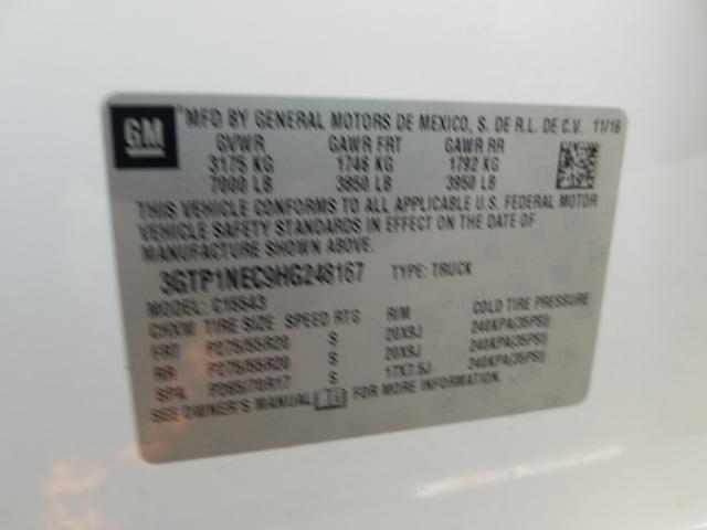 Photo 9 VIN: 3GTP1NEC9HG248167 - GMC SIERRA C15 