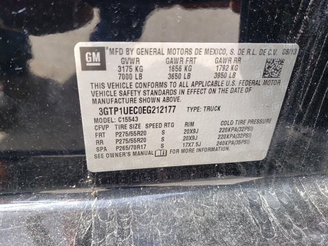 Photo 9 VIN: 3GTP1UEC0EG212177 - GMC SIERRA C15 