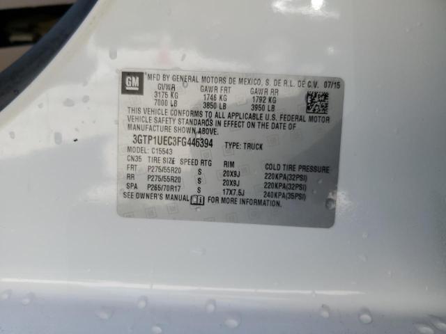 Photo 11 VIN: 3GTP1UEC3FG446394 - GMC SIERRA C15 