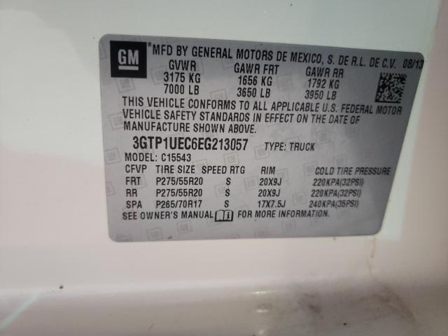 Photo 9 VIN: 3GTP1UEC6EG213057 - GMC SIERRA C15 