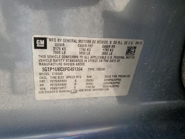 Photo 11 VIN: 3GTP1UEC8FG491394 - GMC SIERRA C15 