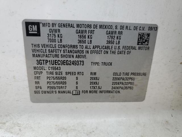 Photo 11 VIN: 3GTP1UEC9EG249373 - GMC SIERRA C15 