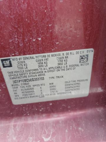 Photo 11 VIN: 3GTP1UEC9EG353703 - GMC SIERRA C15 