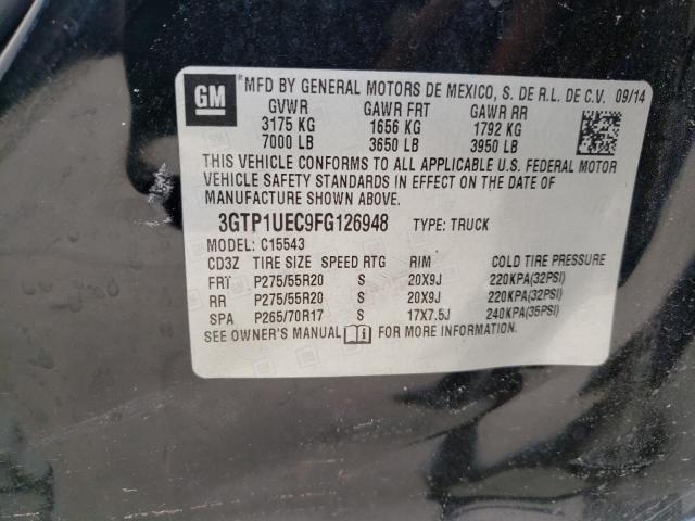 Photo 11 VIN: 3GTP1UEC9FG126948 - GMC SIERRA C15 