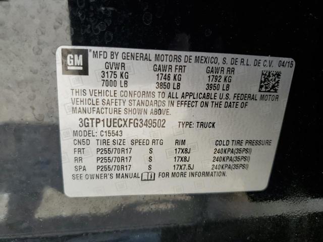 Photo 11 VIN: 3GTP1UECXFG349502 - GMC SIERRA C15 