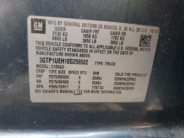 Photo 11 VIN: 3GTP1UEH1EG258922 - GMC SIERRA C15 