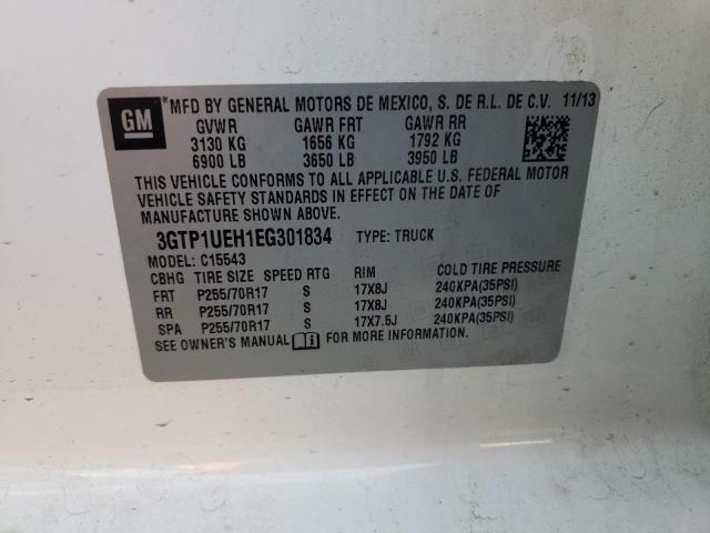 Photo 9 VIN: 3GTP1UEH1EG301834 - GMC SIERRA C15 