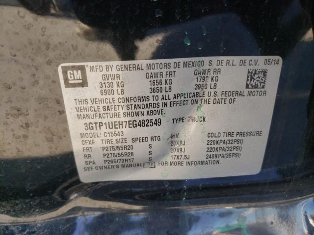 Photo 9 VIN: 3GTP1UEH7EG482549 - GMC SIERRA C15 