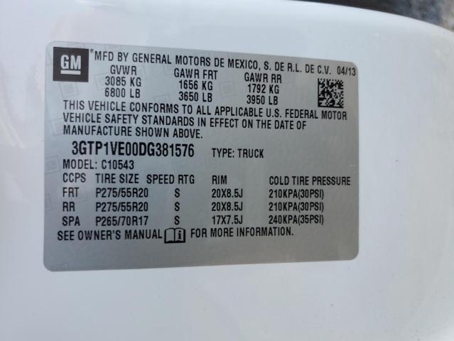 Photo 11 VIN: 3GTP1VE00DG381576 - GMC SIERRA 