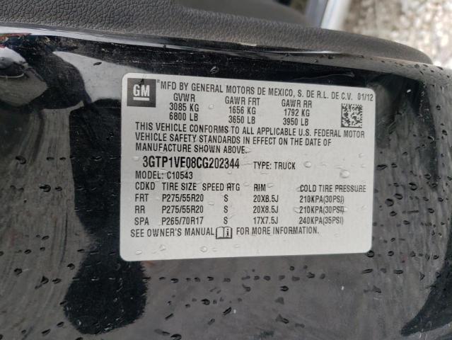 Photo 12 VIN: 3GTP1VE08CG202344 - GMC SIERRA C15 