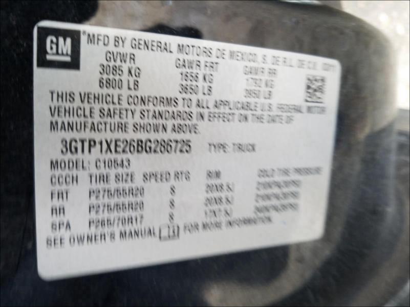 Photo 9 VIN: 3GTP1XE26BG286725 - GMC SIERRA C15 