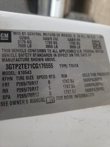 Photo 9 VIN: 3GTP2TE71CG176555 - GMC SIERRA K15 