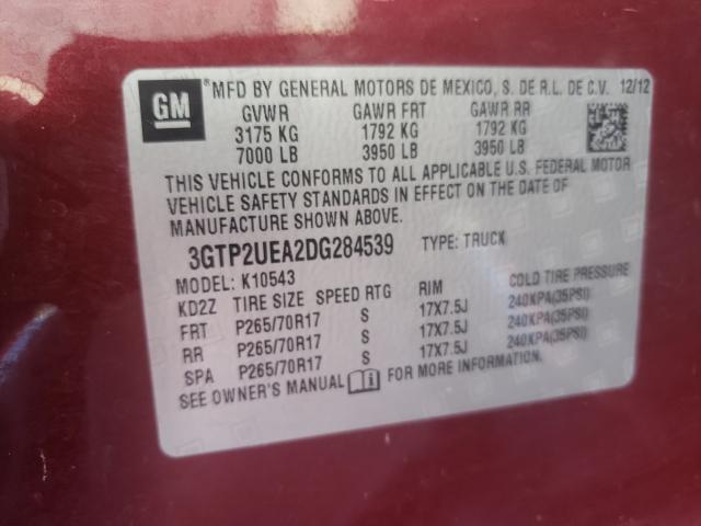 Photo 9 VIN: 3GTP2UEA2DG284539 - GMC SIERRA K15 