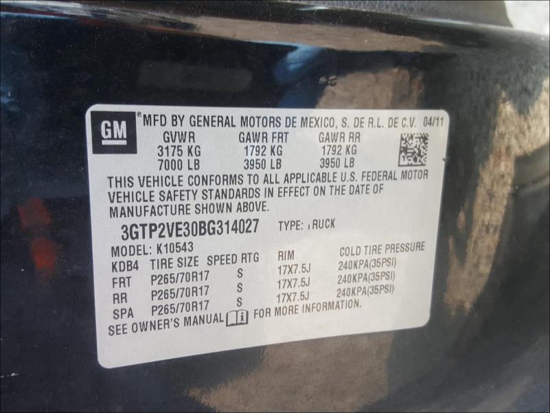 Photo 9 VIN: 3GTP2VE30BG314027 - GMC SIERRA K15 