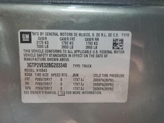 Photo 11 VIN: 3GTP2VE32BG203348 - GMC SIERRA 