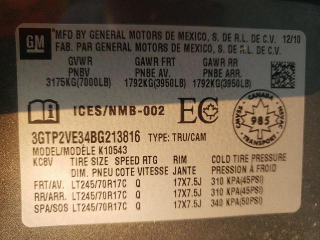 Photo 9 VIN: 3GTP2VE34BG213816 - GMC SIERRA K15 