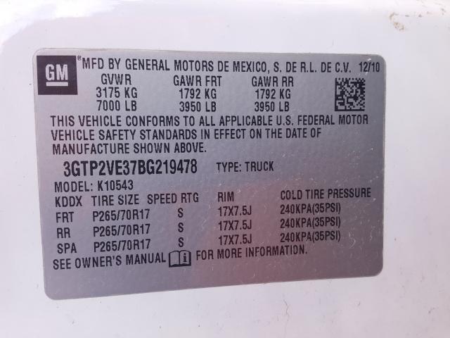 Photo 9 VIN: 3GTP2VE37BG219478 - GMC SIERRA K15 