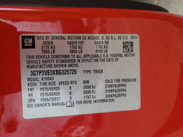 Photo 9 VIN: 3GTP2VE3XBG325729 - GMC SIERRA K15 