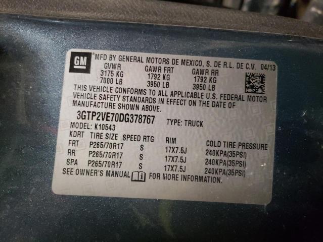 Photo 11 VIN: 3GTP2VE70DG378767 - GMC SIERRA K15 