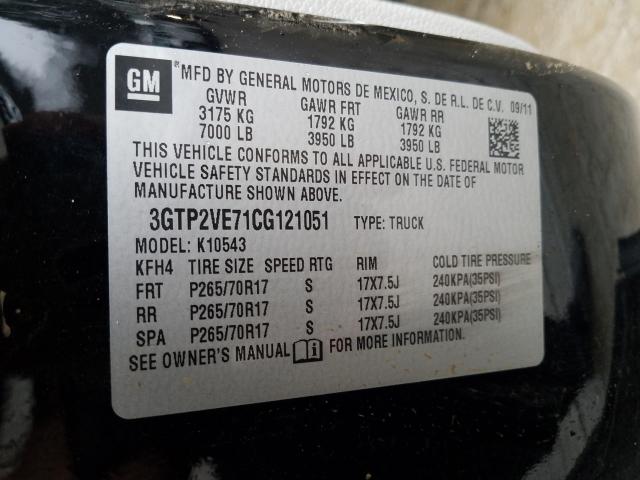 Photo 9 VIN: 3GTP2VE71CG121051 - GMC SIERRA K15 