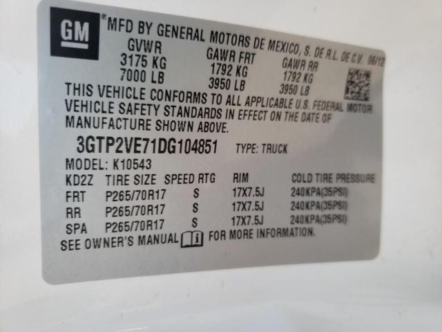 Photo 9 VIN: 3GTP2VE71DG104851 - GMC SIERRA K15 