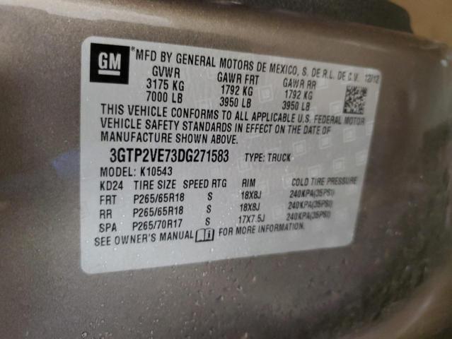 Photo 11 VIN: 3GTP2VE73DG271583 - GMC SIERRA K15 