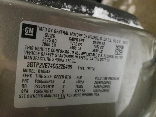 Photo 9 VIN: 3GTP2VE74CG225405 - GMC SIERRA K15 