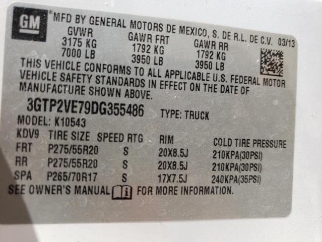 Photo 9 VIN: 3GTP2VE79DG355486 - GMC SIERRA K15 