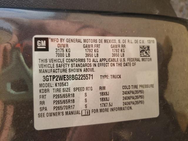 Photo 9 VIN: 3GTP2WE38BG225571 - GMC SIERRA K15 