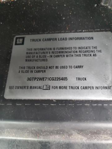 Photo 11 VIN: 3GTP2WE71CG226405 - GMC SIERRA K15 