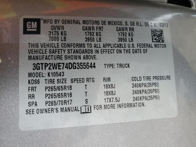 Photo 11 VIN: 3GTP2WE74DG355644 - GMC SIERRA K15 