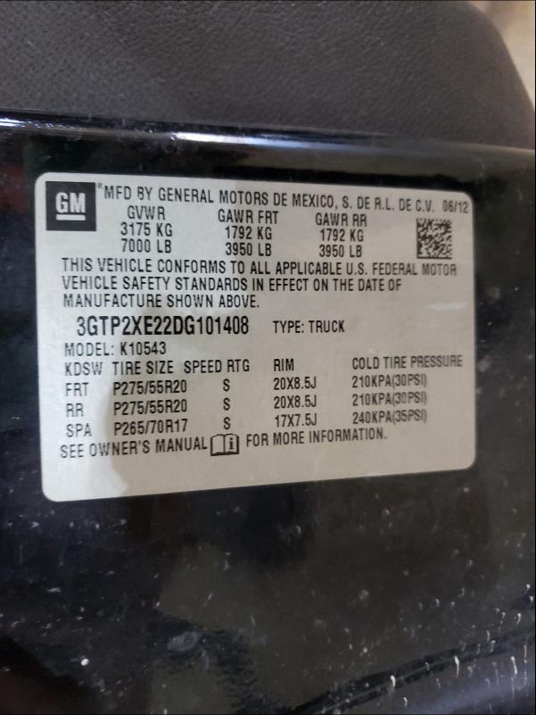 Photo 9 VIN: 3GTP2XE22DG101408 - GMC SIERRA K15 