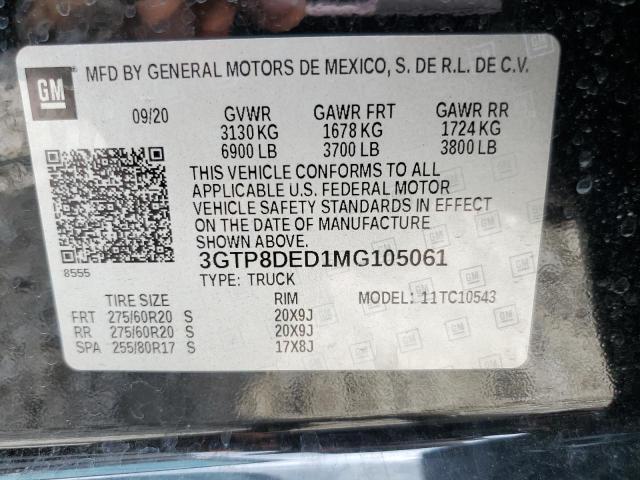 Photo 11 VIN: 3GTP8DED1MG105061 - GMC SIERRA C15 