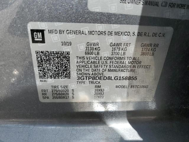 Photo 11 VIN: 3GTP8DED8LG158855 - GMC SIERRA C15 