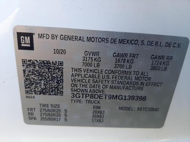 Photo 11 VIN: 3GTP8DET9MG139398 - GMC SIERRA C15 