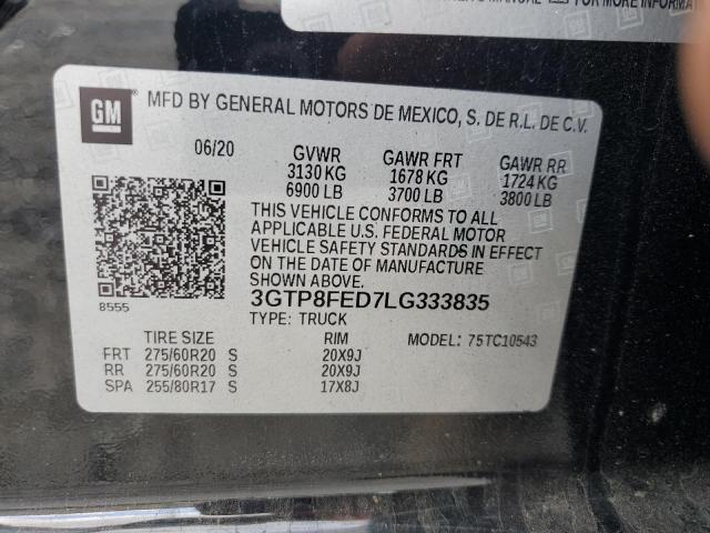 Photo 11 VIN: 3GTP8FED7LG333835 - GMC SIERRA 