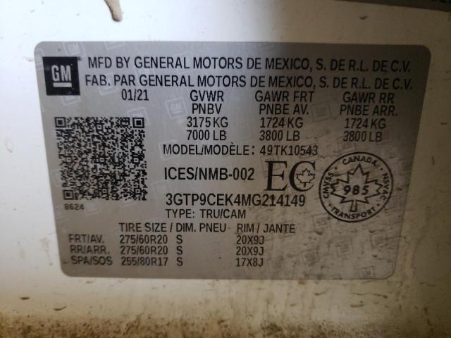 Photo 11 VIN: 3GTP9CEK4MG214149 - GMC SIERRA K15 