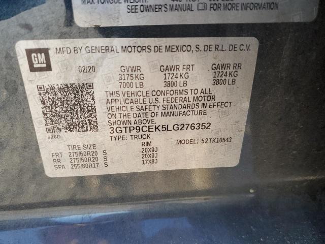 Photo 11 VIN: 3GTP9CEK5LG276352 - GMC SIERRA K15 