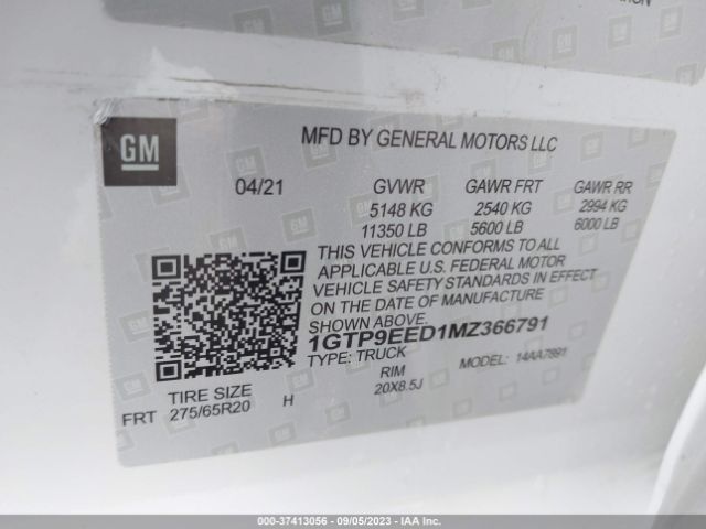 Photo 8 VIN: 3GTP9EED4MG211314 - GMC SIERRA 1500 