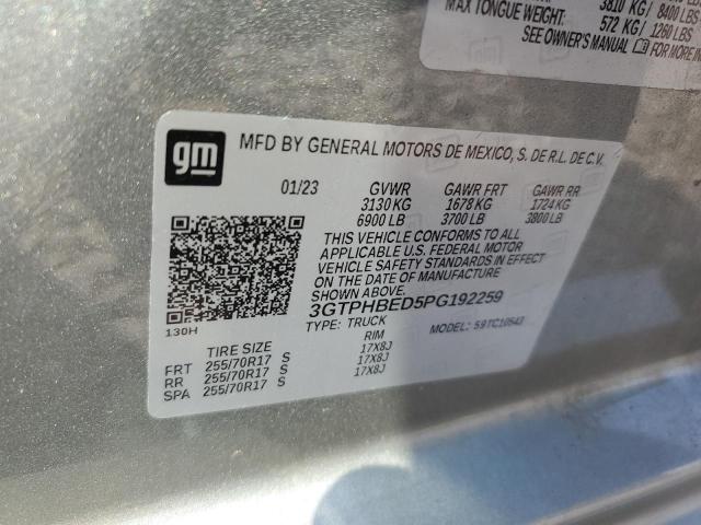 Photo 11 VIN: 3GTPHBED5PG192259 - GMC SIERRA C15 