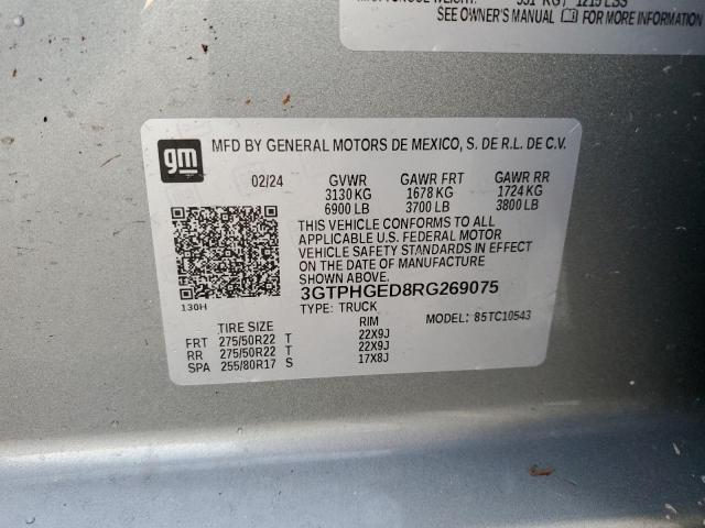 Photo 12 VIN: 3GTPHGED8RG269075 - GMC SIERRA C15 