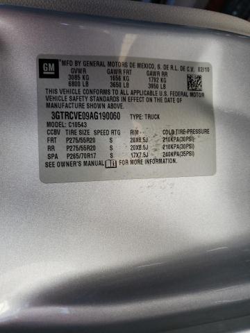 Photo 9 VIN: 3GTRCVE09AG190060 - GMC SIERRA C15 