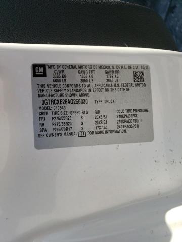 Photo 9 VIN: 3GTRCXE26AG256030 - GMC SIERRA C15 